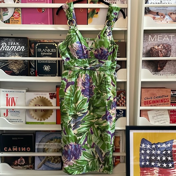 EUC Jungle Floral Sundress - Picture 1 of 7